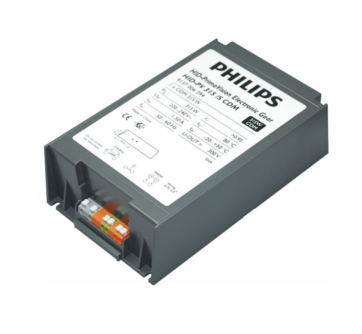 PHILIPS BALLAST HIDPV 315/S CDM 220240V 50/60Hz 913700639466 BMT Lighting,PHILIPS