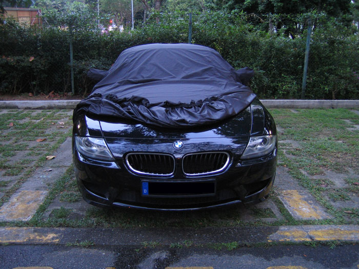 How to cover your car, the fast and easy way. BMW.SG Singapore BMW