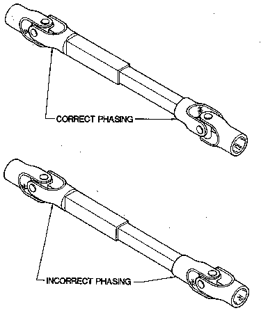 transmission & drive shaft alignment, U-joints | Hot Rod Forum