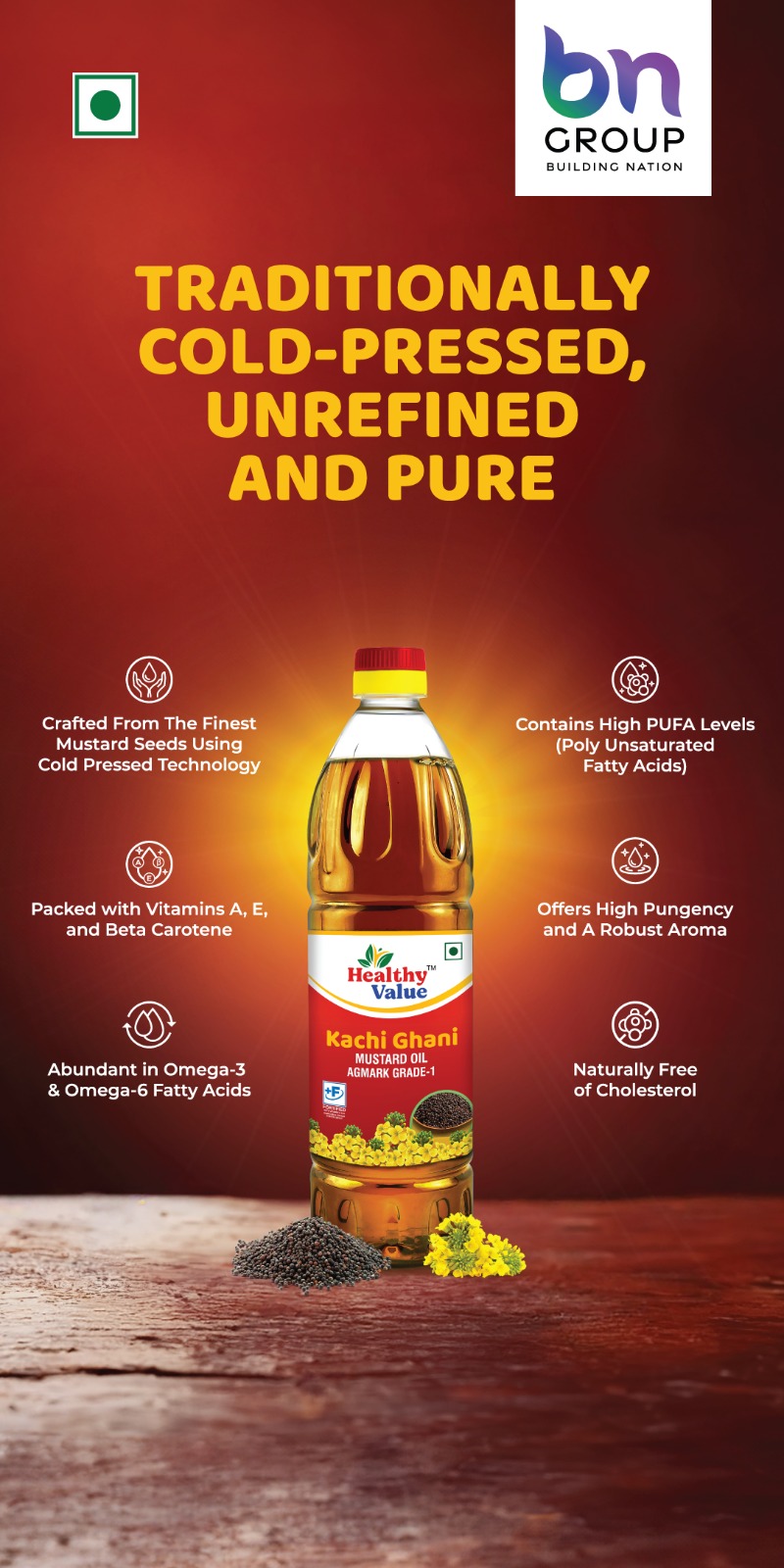 BN Group Leading edible oil manufacturing company in India