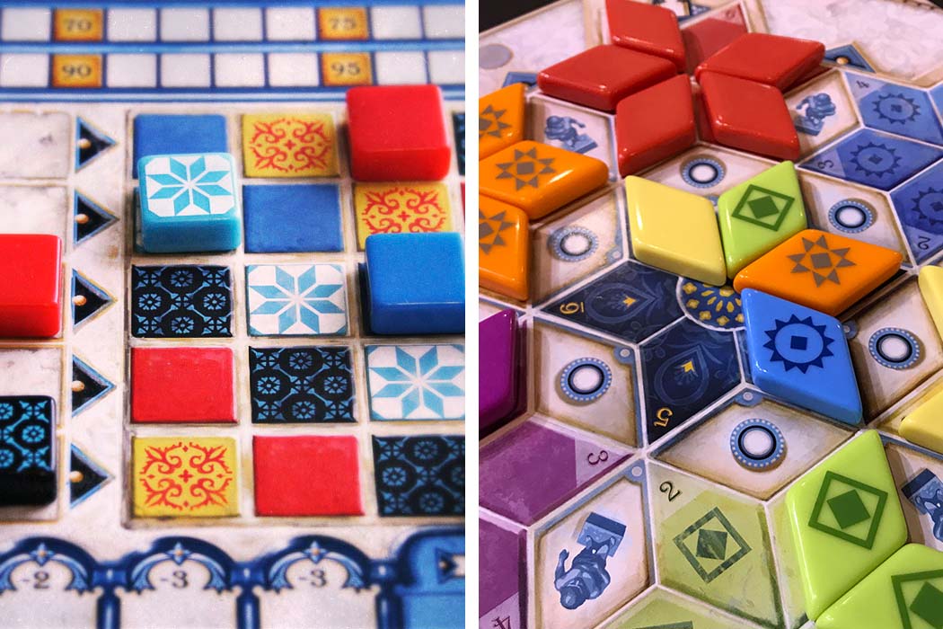 Azul vs Summer Pavilion Game Showdown Board Game Halv