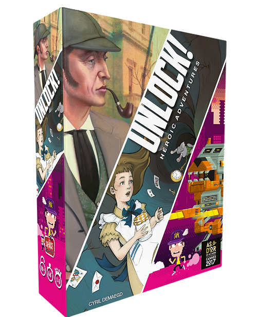 Complete List of Unlock! The Game Series Escape Room Games Board Game