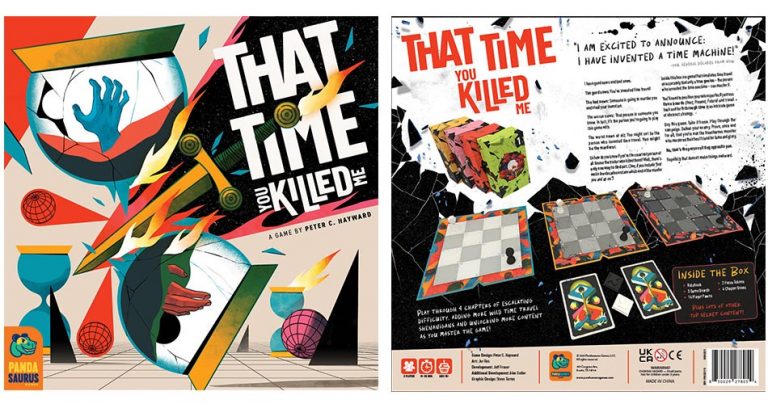 Innovative Time Travel Game That Time You Killed Me Announced Board