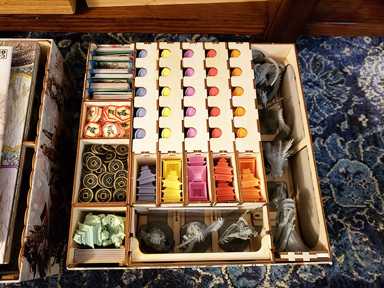 Rising Sun Broken Token Insert Review Board Game Quest