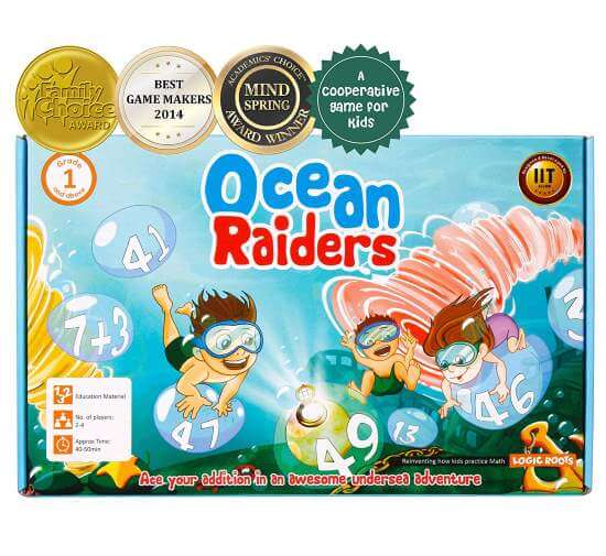 Ocean Raiders Board Game Review, Rules & Instructions Ages 5+