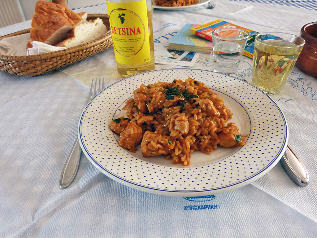 Kotopoulo Pilafi (HähnchenPilaw) BoardingTime