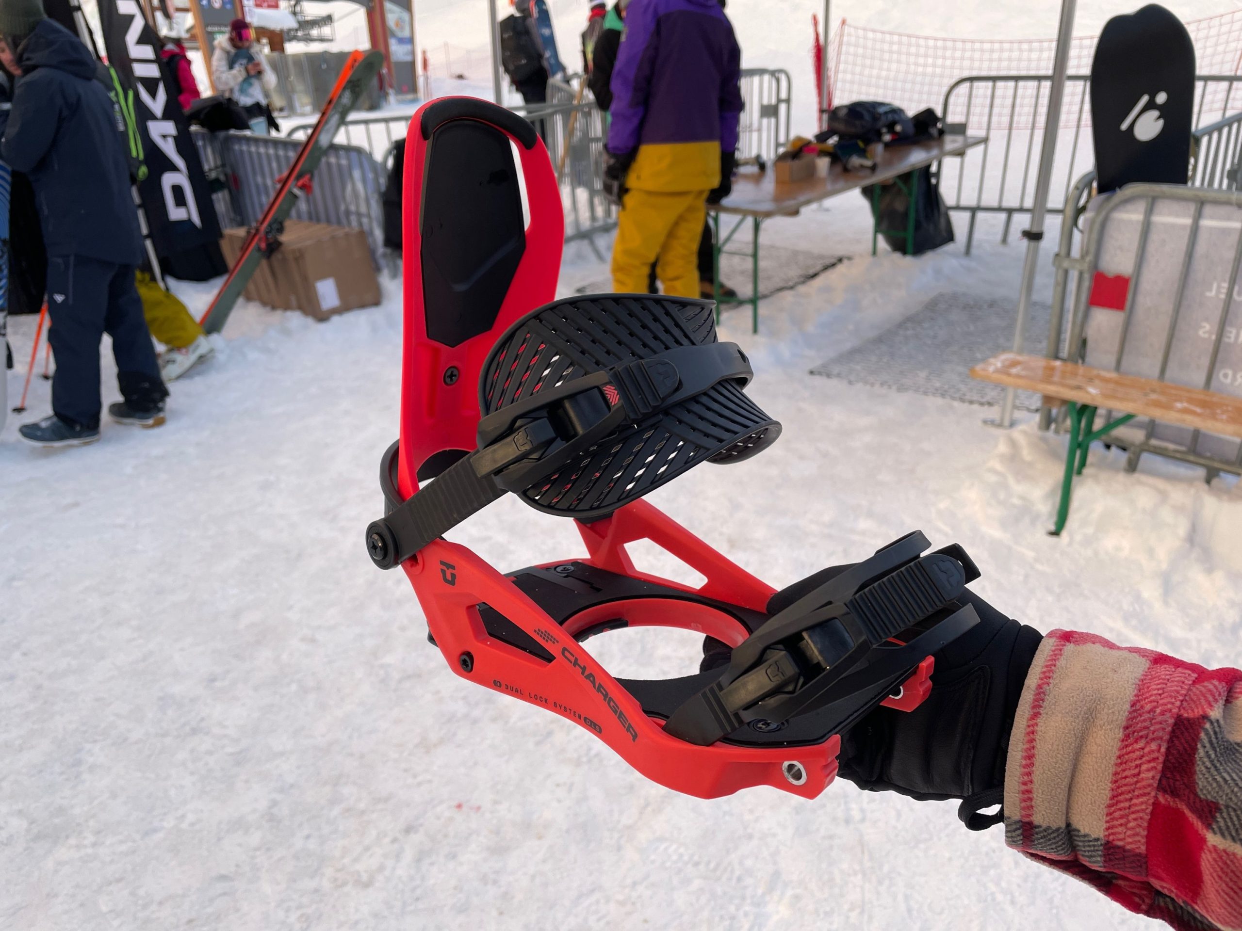Union Bindings new Charger splitboard binding with simple locking