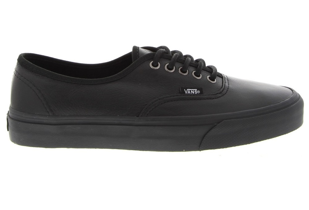 Vans Authentic Leather Black/Black Style & Durability