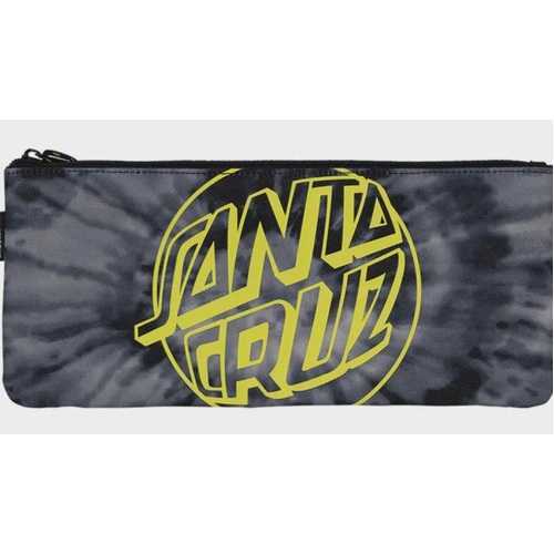 Santa Cruz Pencil Case Fish Eye Dot Tie Dye Black