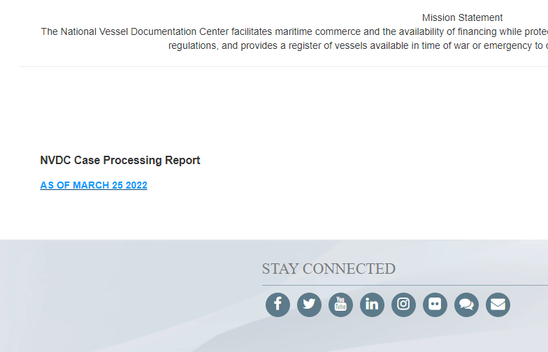How to Check Documentation Status of a USCG Vessel Boat Abstract of Title