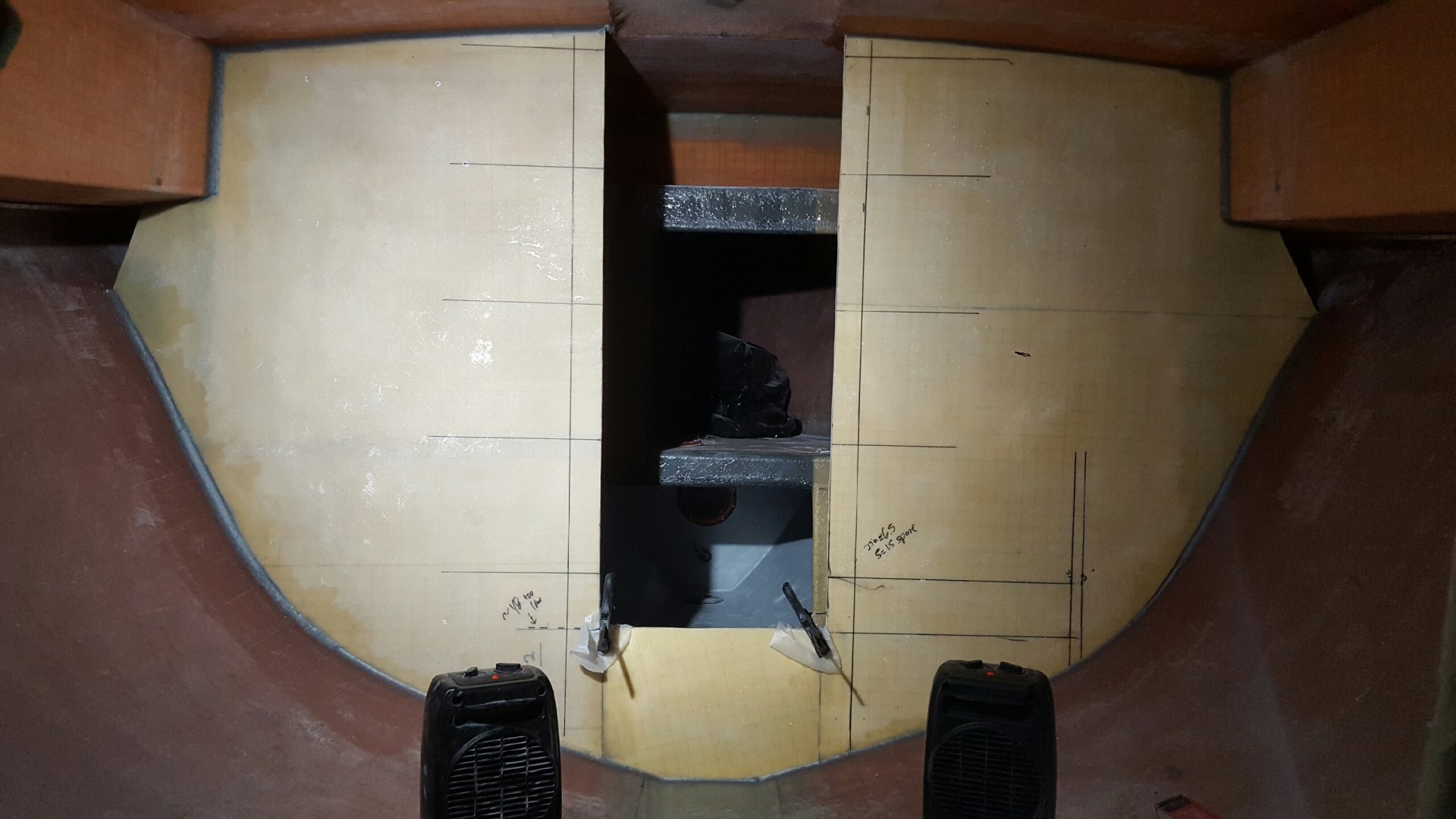 Is there a way to calculate tabbing requirements on bulkheads? Boat