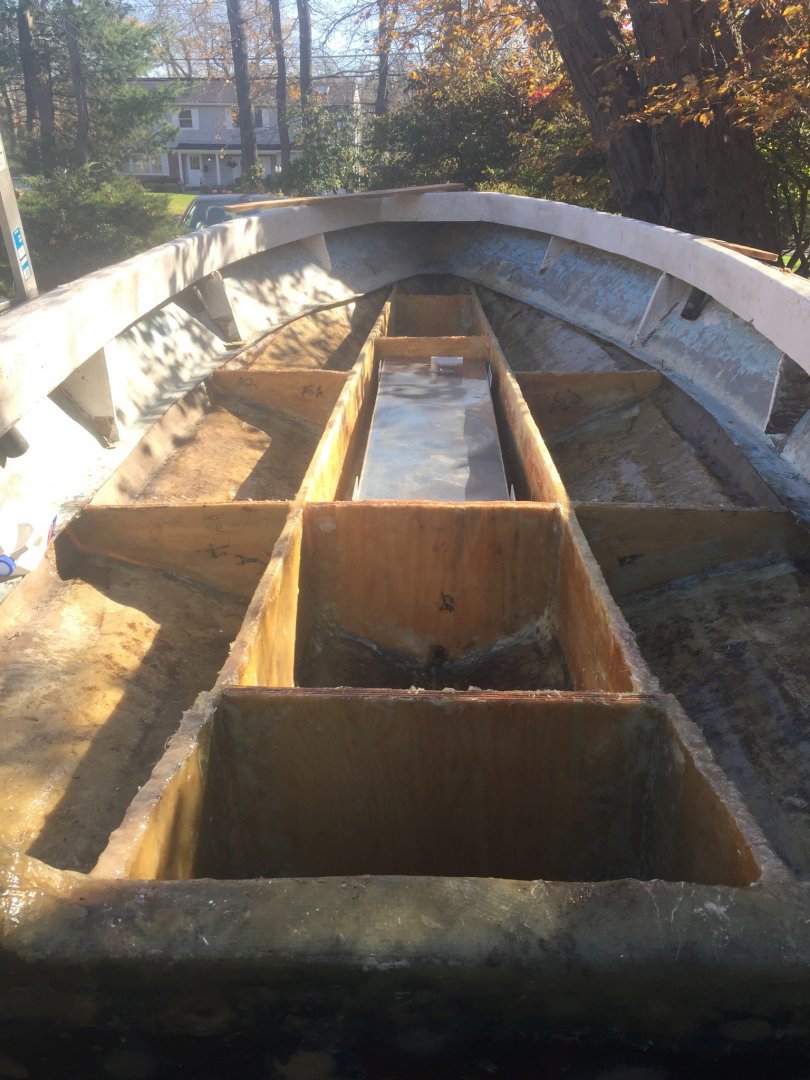 Gas Tank Rigging Advice/Grounding? 1977 18' VHull Boat Design Net