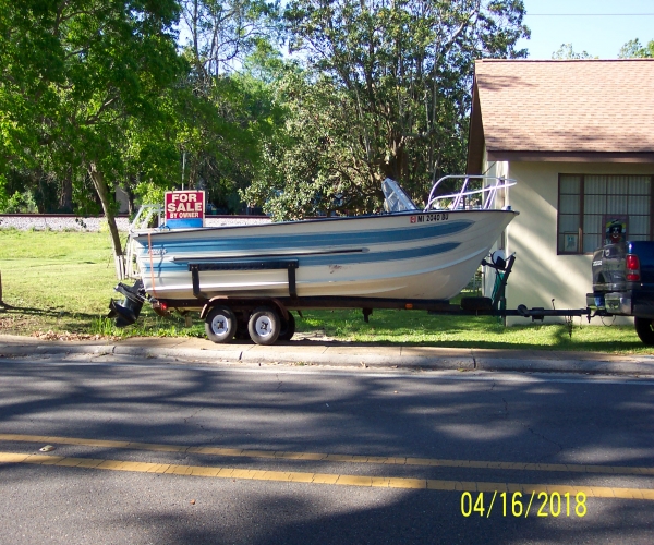 1965 18 foot Starcraft Holiday Fishing boat for Sale in Biloxi, MS