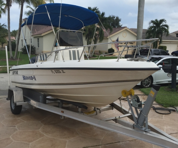 1994 18 foot Sunbird Neptune Power boat for Sale in Boynton Beach, FL