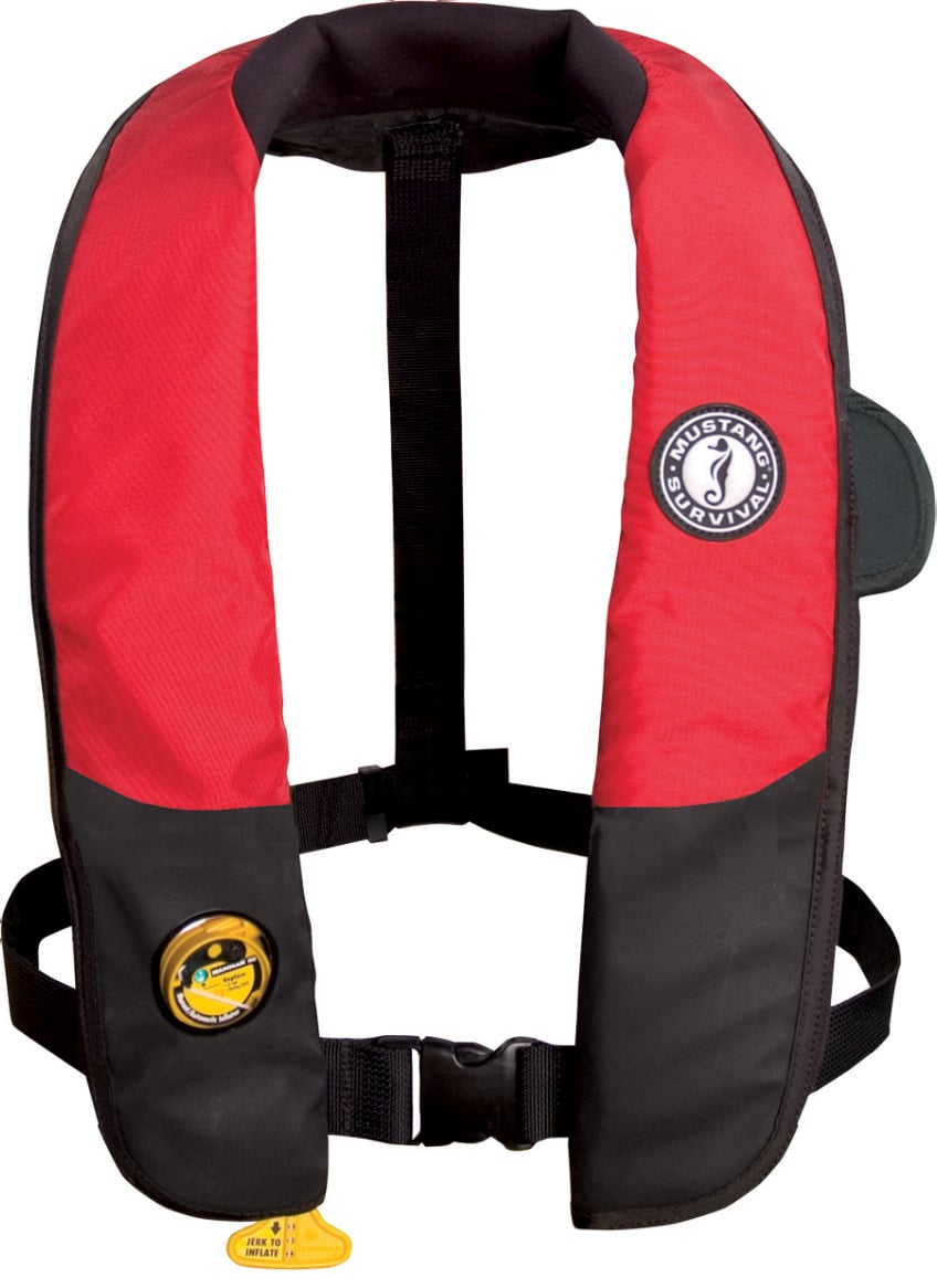 What to Look For Inflatable Life Vests Boating Mag