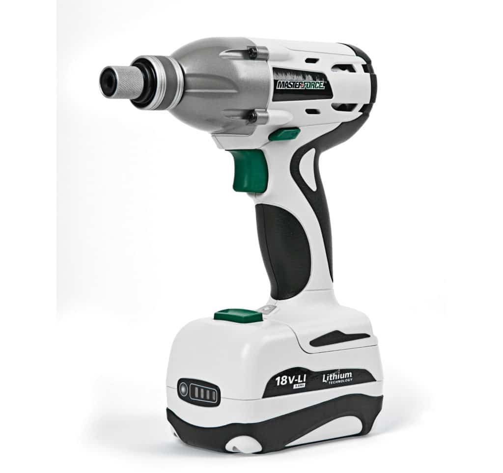 Masterforce HalfInch Impact Driver Boating Mag