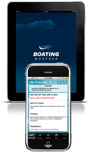 Marine Weather Boating Forecast App