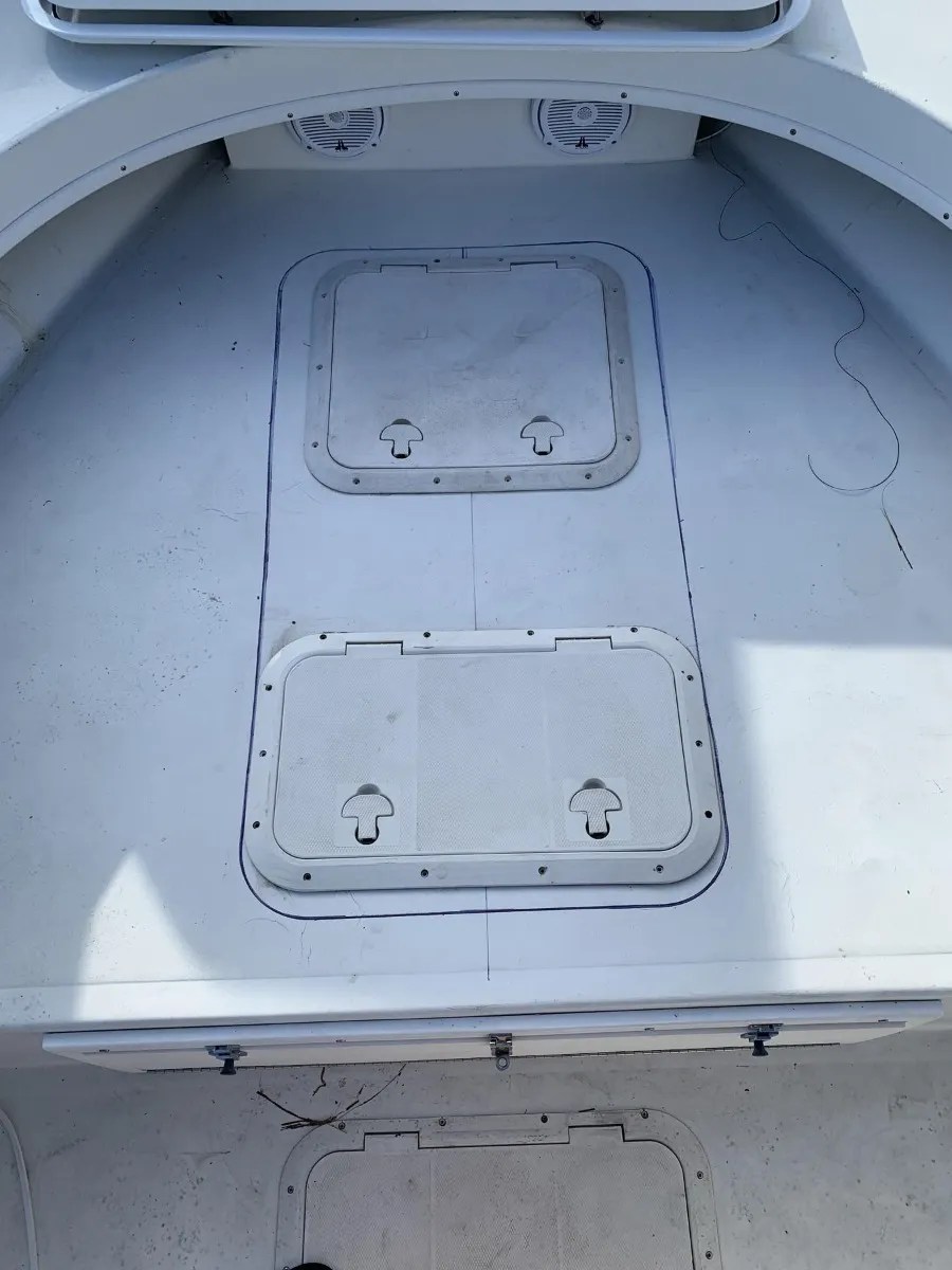 Repairing or replacing a fiberglass deck hatch Boat Outfitters