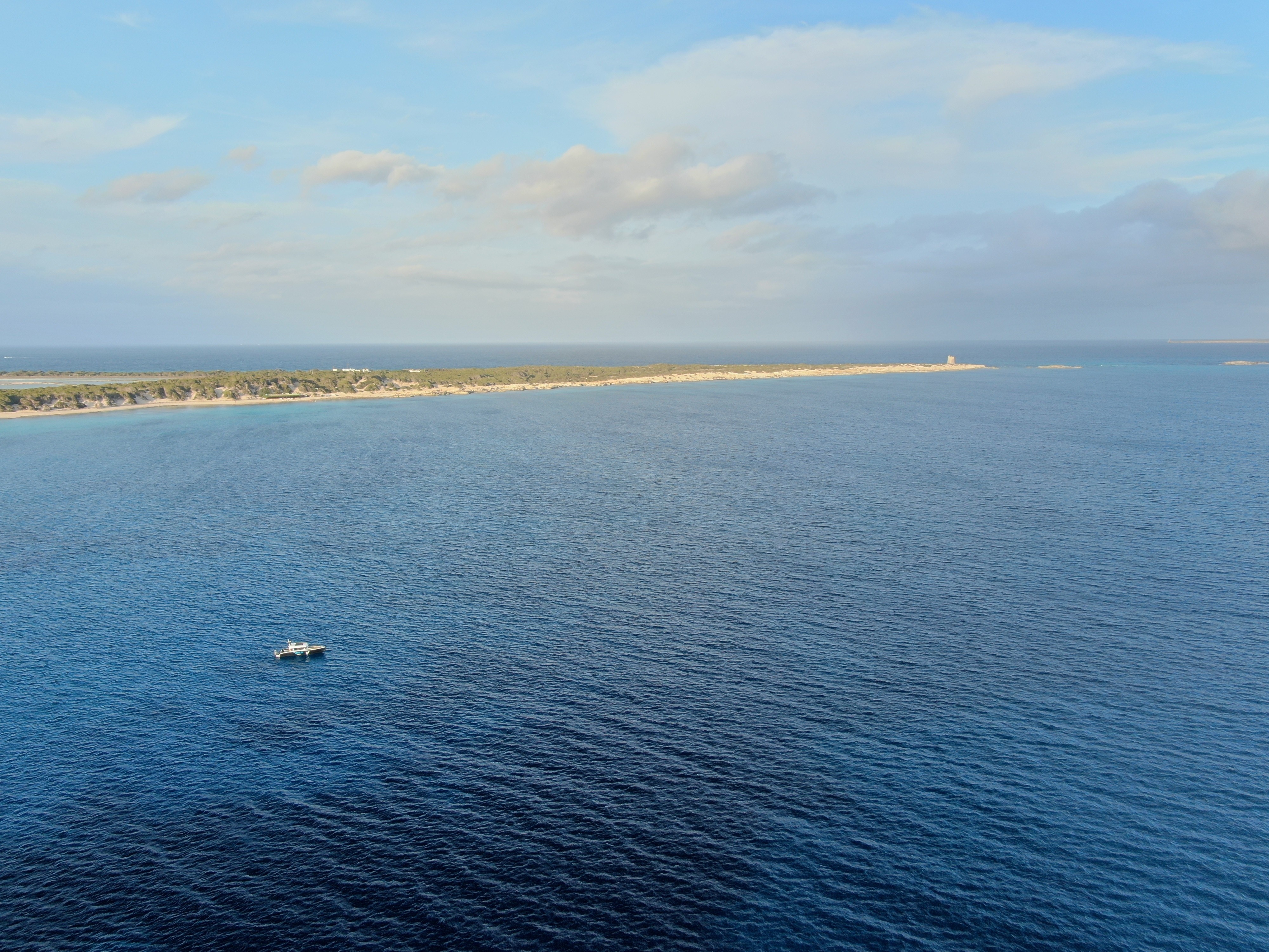 Ensenada de la Canal Anchor BoatView