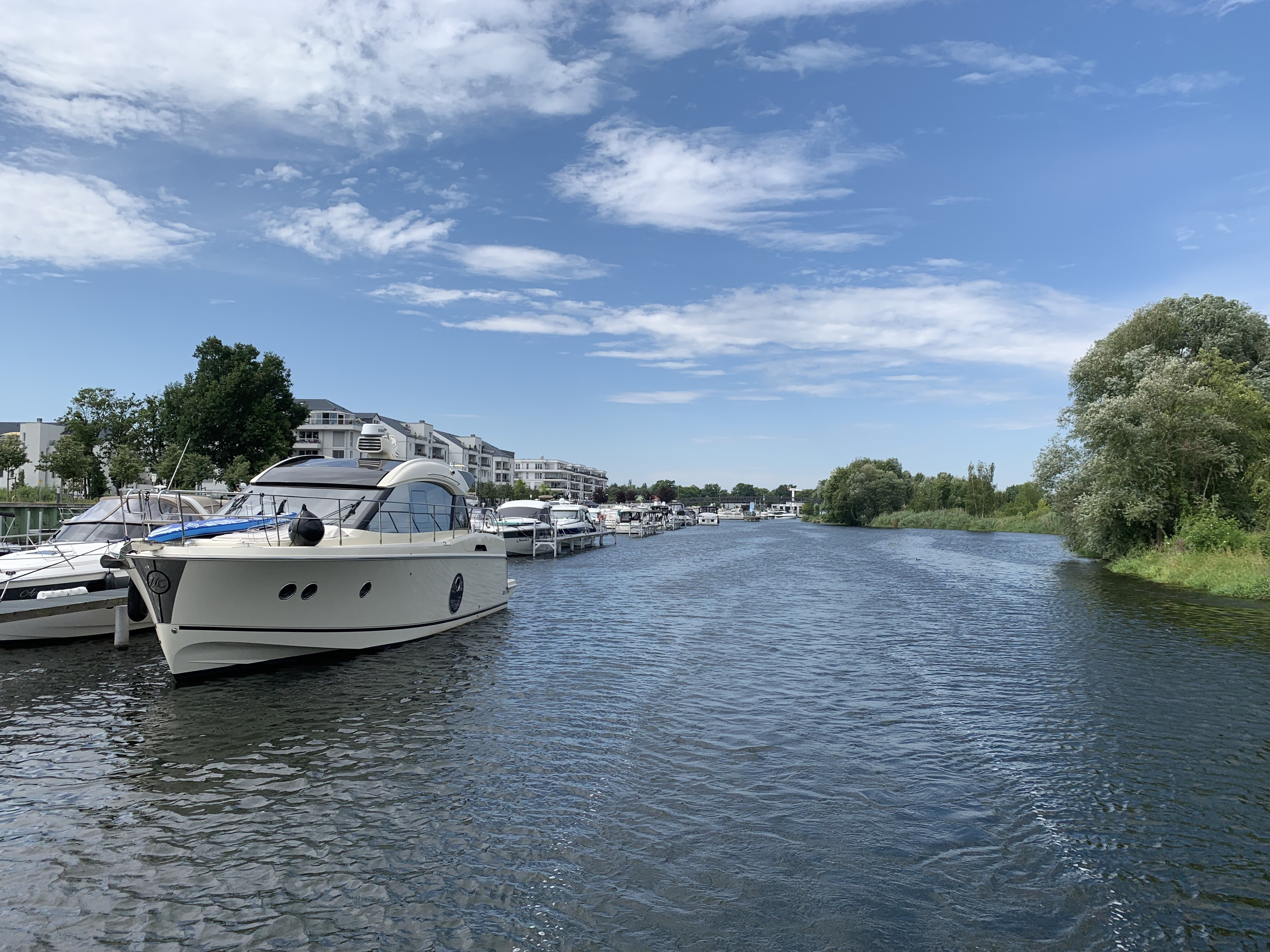 Großer Zernsee Marina Havelauen Marina near Werder (Havel) BoatView