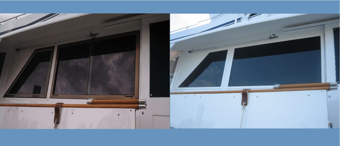 Lookout Boat Window Frames A solid solution to a leaky problem.