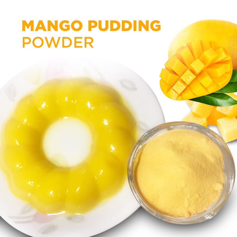 Mango pudding powder Boba
