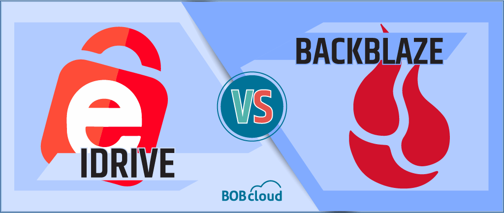 IDrive backup and Backblaze Backup review. Reviewed Sept 2023