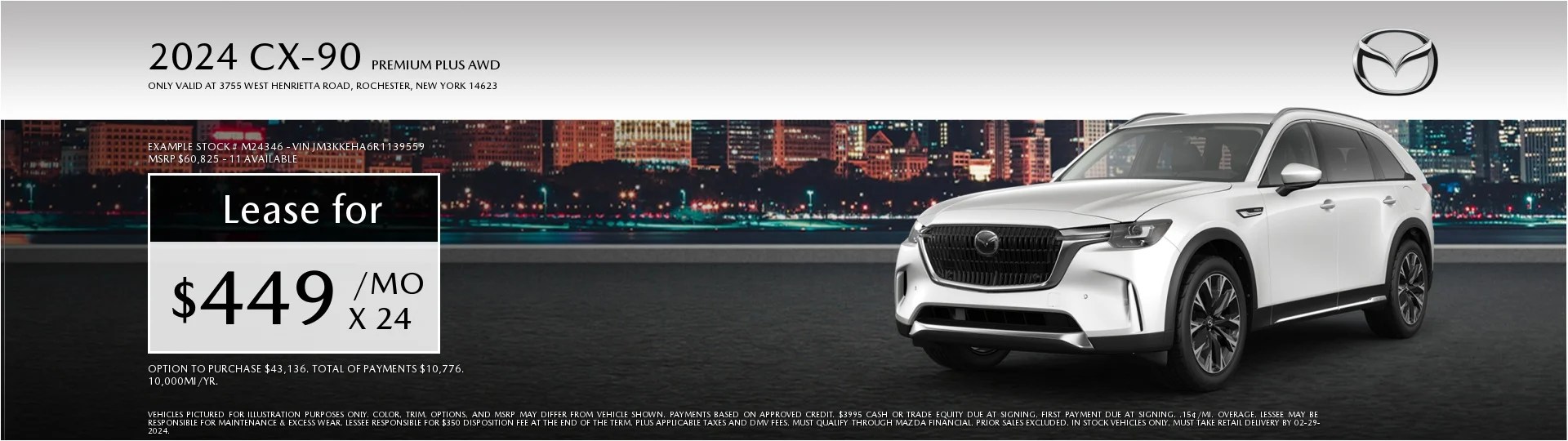 Rochester Mazda Dealer in Rochester NY Henrietta Genesee Junction