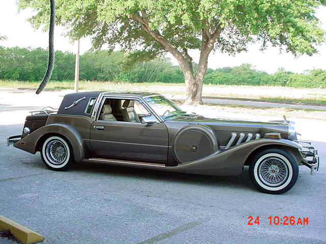 1988 Zimmer Golden Spirit coupe, factory built on a brand new 1987 Ford