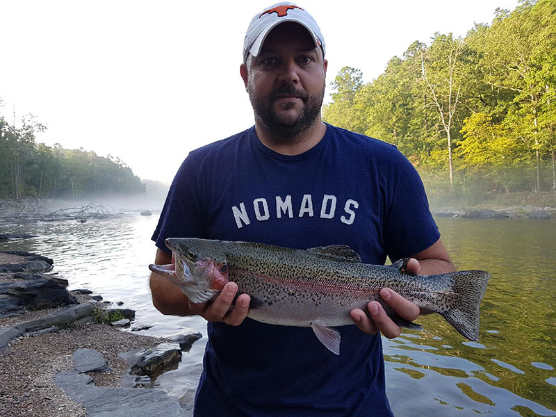 Trout Guide on Broken Bow Lake & Hochatown Mountain Fork River