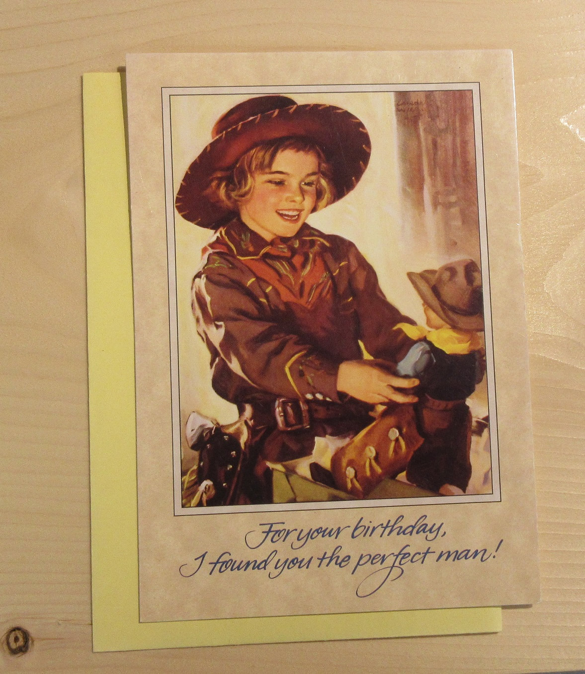Leanin' Tree "Perfect Gift" Humorous Birthday Card