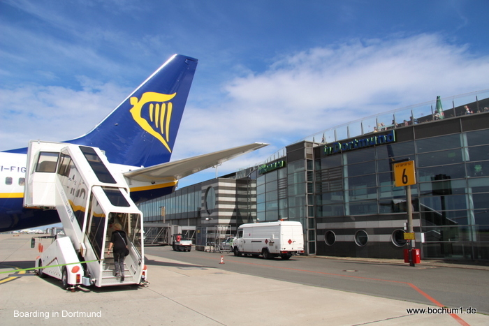 Krakau Reisebericht 2017, Ryanair Dortmund