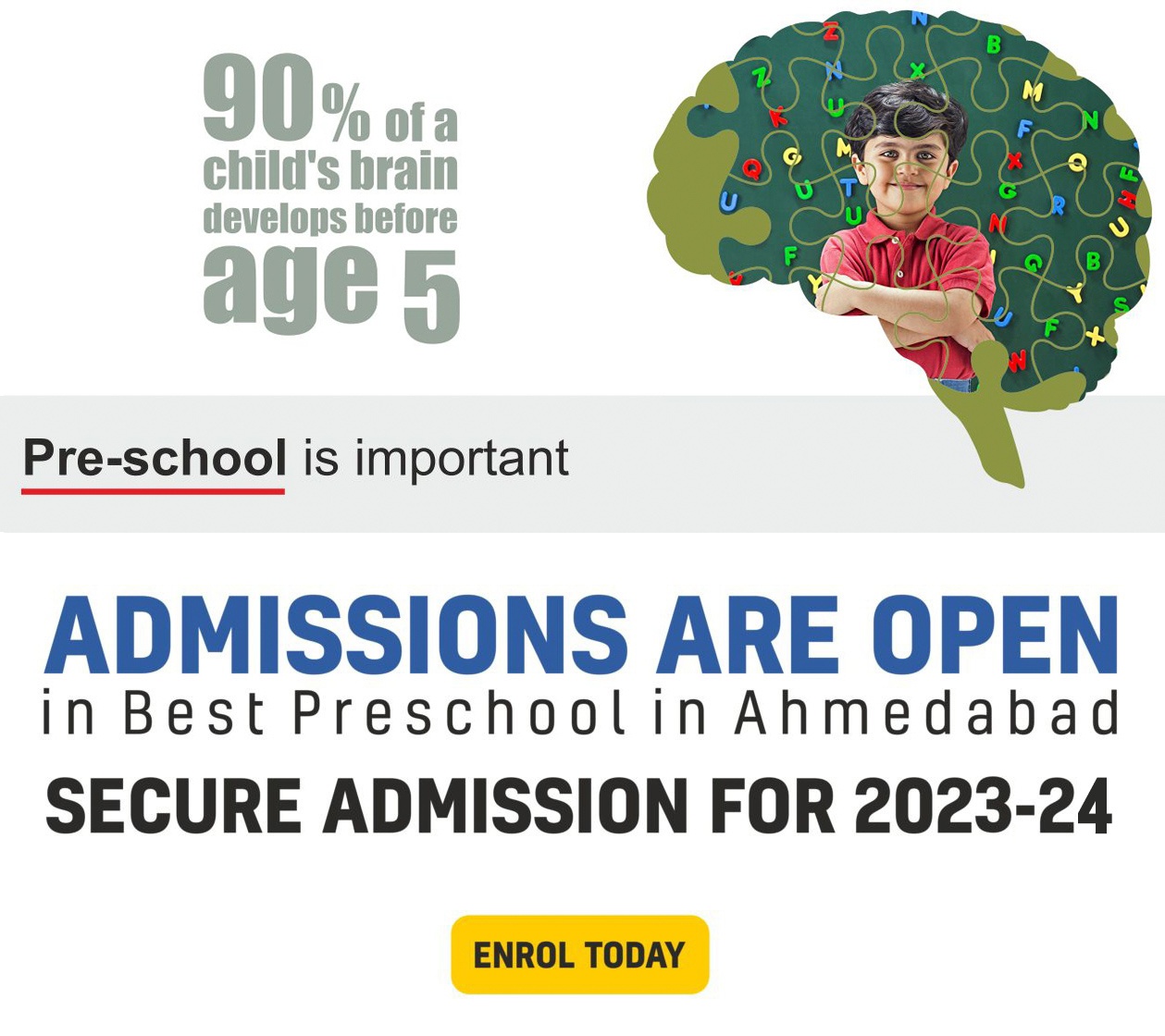 Best Preschool in Ahmedabad Online School Admission