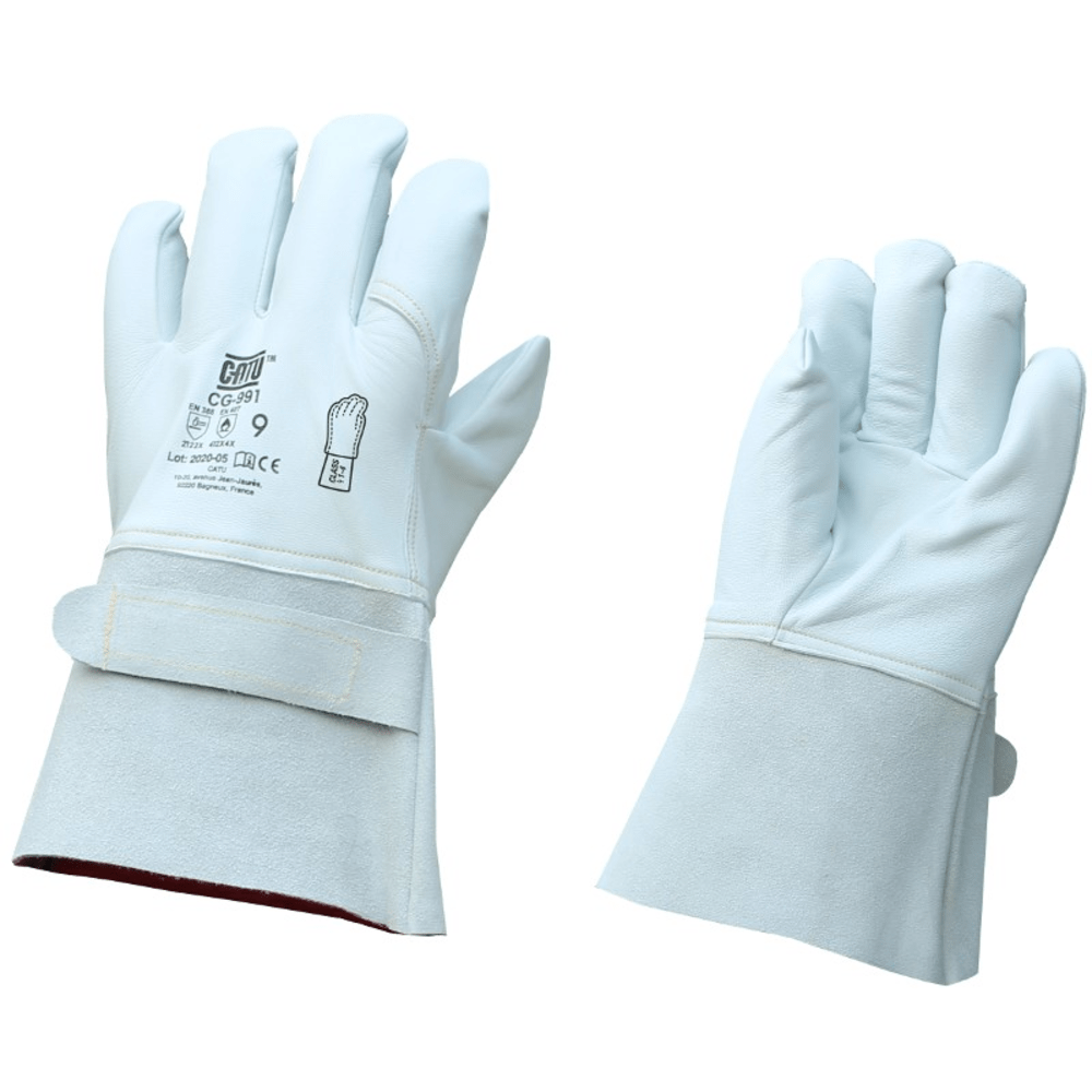 CATU CG991 Leather Overgloves for Class 1 to 4 High Voltage Insulating