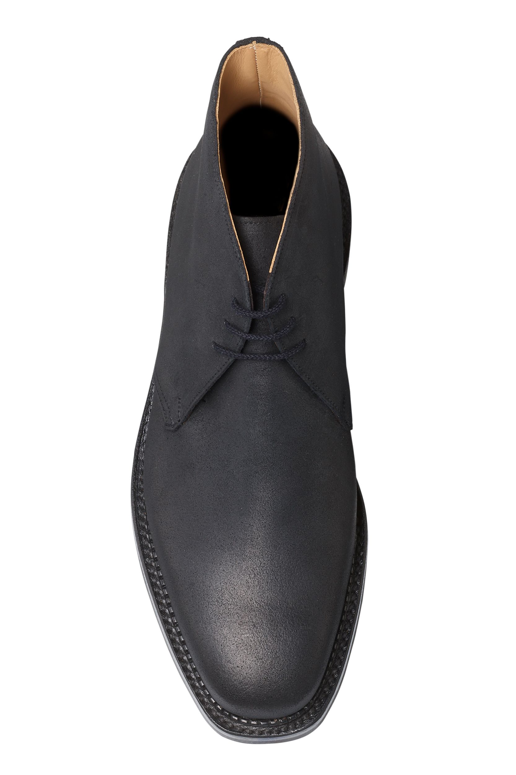 Crockett & Jones Molton Black RoughOut Suede Chukka Boot Molton