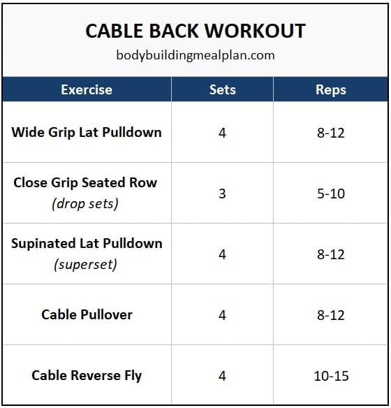 19 Unique Cable Back Exercises for a Complete Workout Nutritioneering