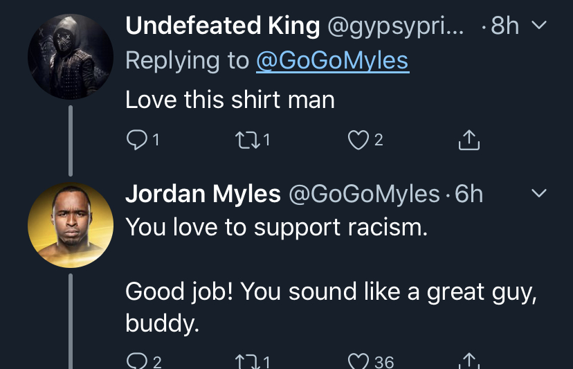 Jordan Myles Calls Out WWE Merchandise Department And Tags HHH And Vince McMahon Over Tone Deaf