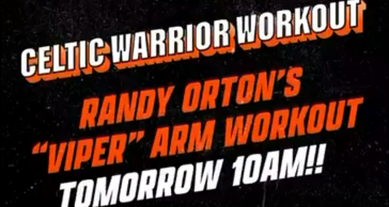 Randy Orton To Join Sheamus On Returning Celtic Warrior Workouts