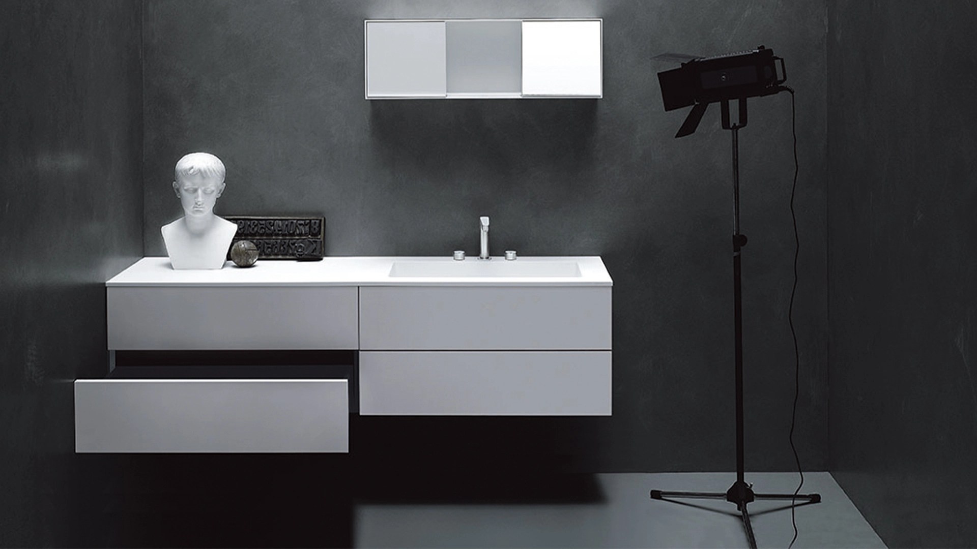 Minimalist Bathroom Vanity Boffi Simple
