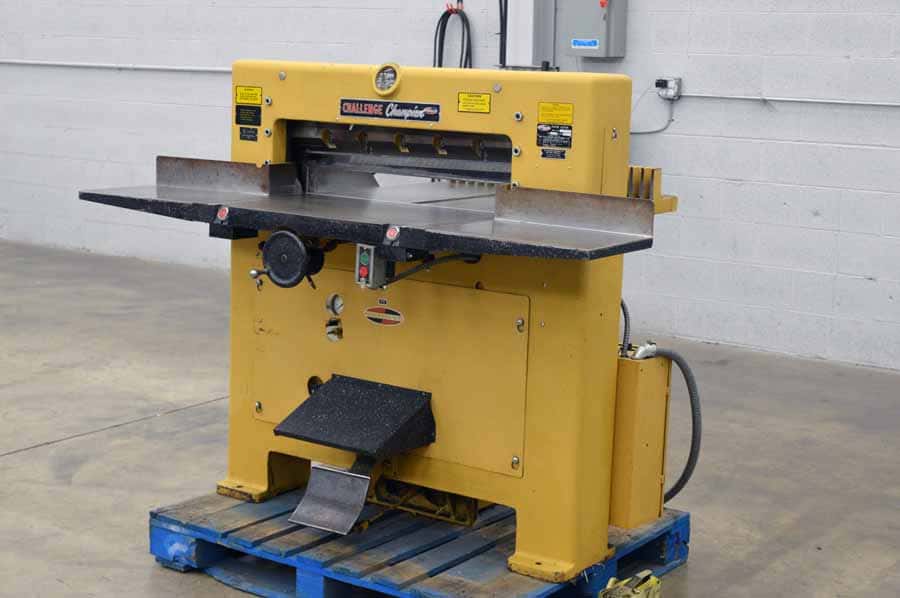challenge paper cutter 305 manual