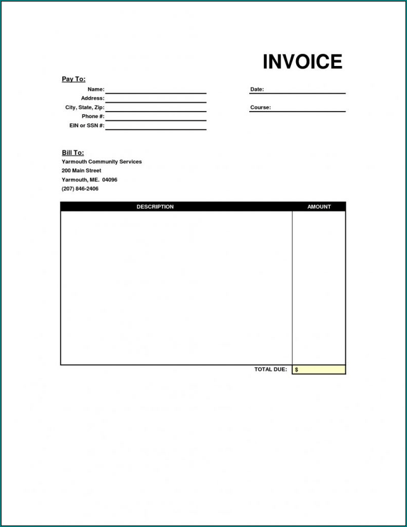 》Free Printable Basic Invoice Template Bogiolo 》Free Printable Basic Invoice Template Bogiolo