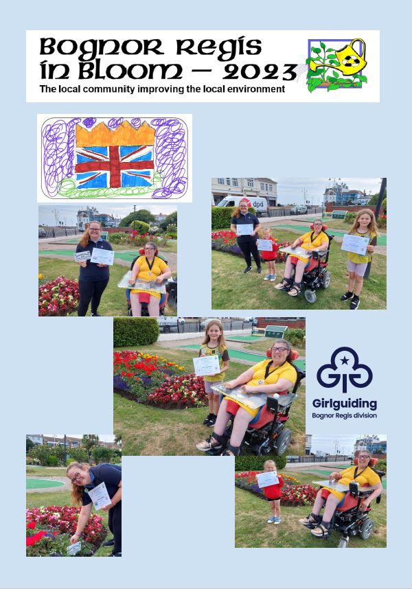 Guides Planting Competition 2023 Bognor Regis Town Council