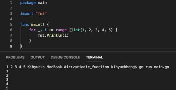 GoLang Tutorial Range 2020