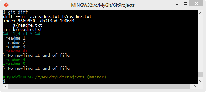Tutorial Git and GitHub 3. Commit and diff 2017