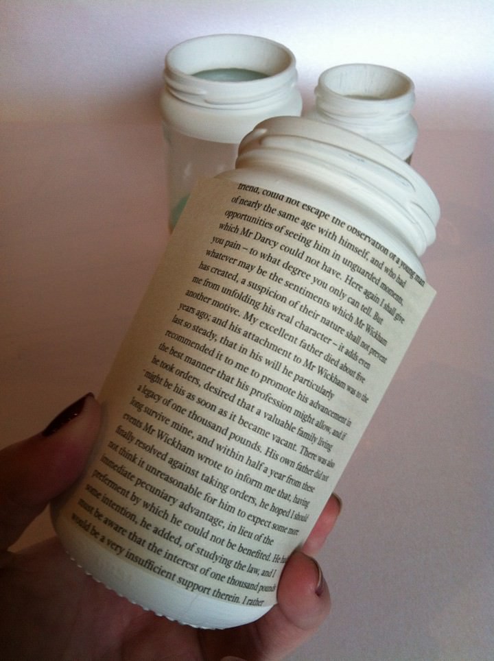 DIY Tutorial Tea Light Jam Jars