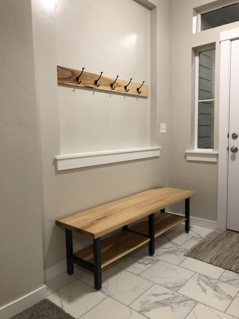 Custom Entryway Bench