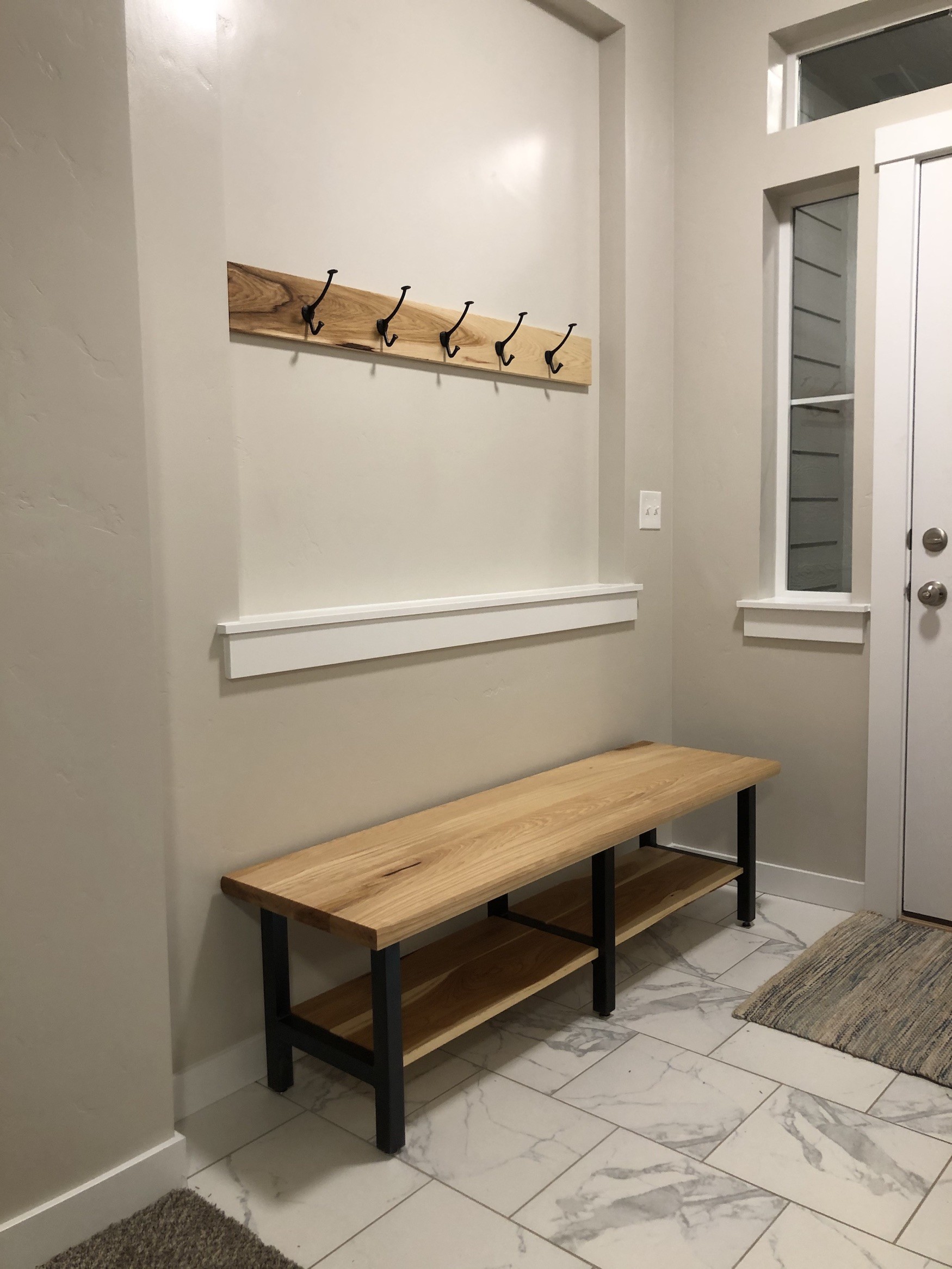 Custom Entryway Bench Custom Entryway Bench