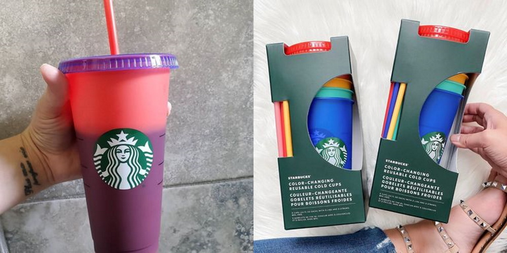 Starbucks Is Selling ColorChanging Reusable Cups