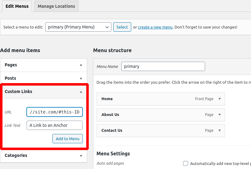 How to Add Anchor Links in WordPress Step by Step Tutorial