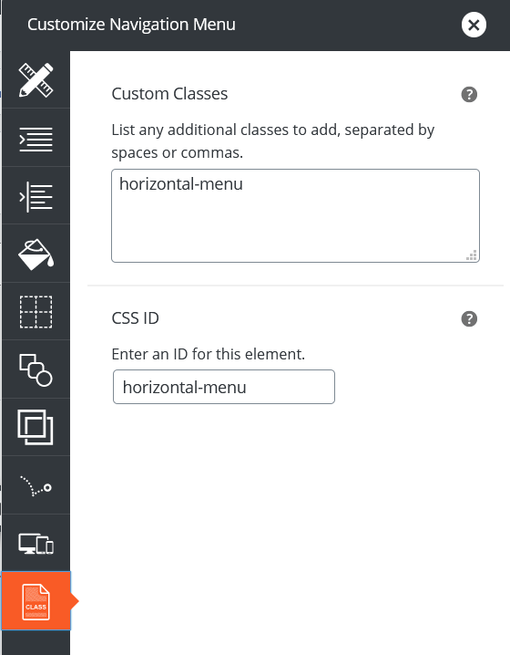 How to Create a Horizontal Navigation Menu in WordPress
